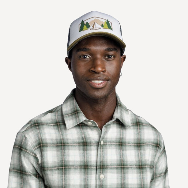 Бейсболка BUFF Trucker Cap (L/XL; Darryl White; Унисекс)